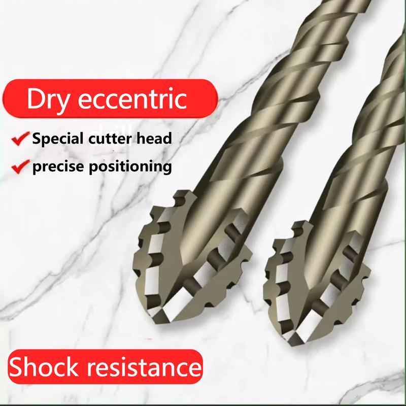 🔥Hot sale🔥- New Four-Flute Sawtooth Eccentric Drill Bit Set(1 Set 6 PCS)