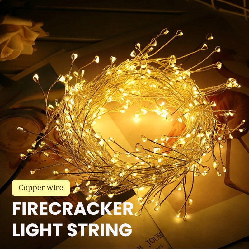 š„Hot saleš„- LED Copper Wire Firecracker Light String