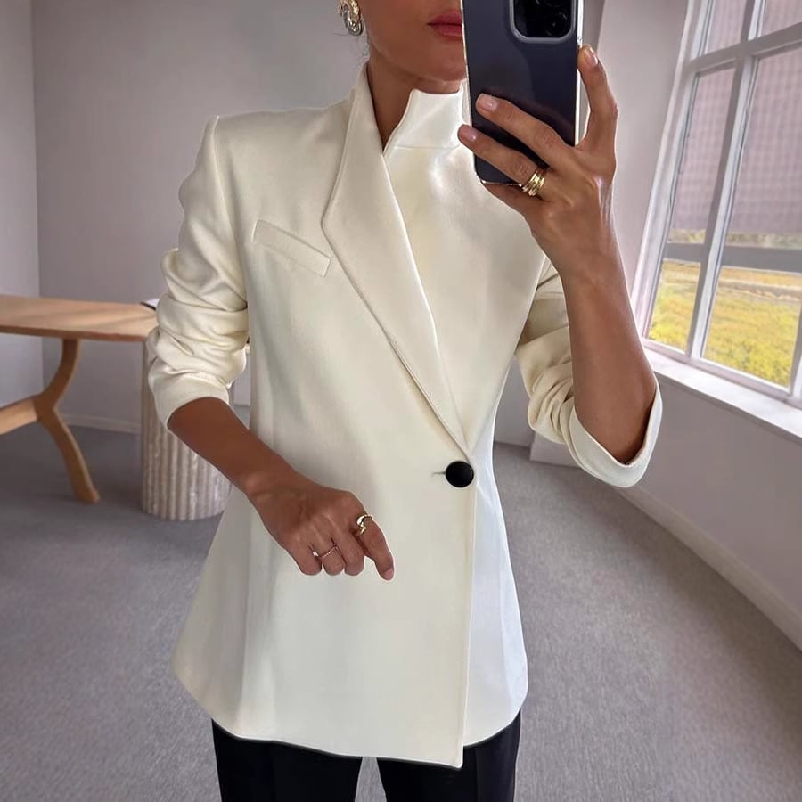 š„Hot saleš„- Satin Chic Blazer Magic | Almost Goneā”