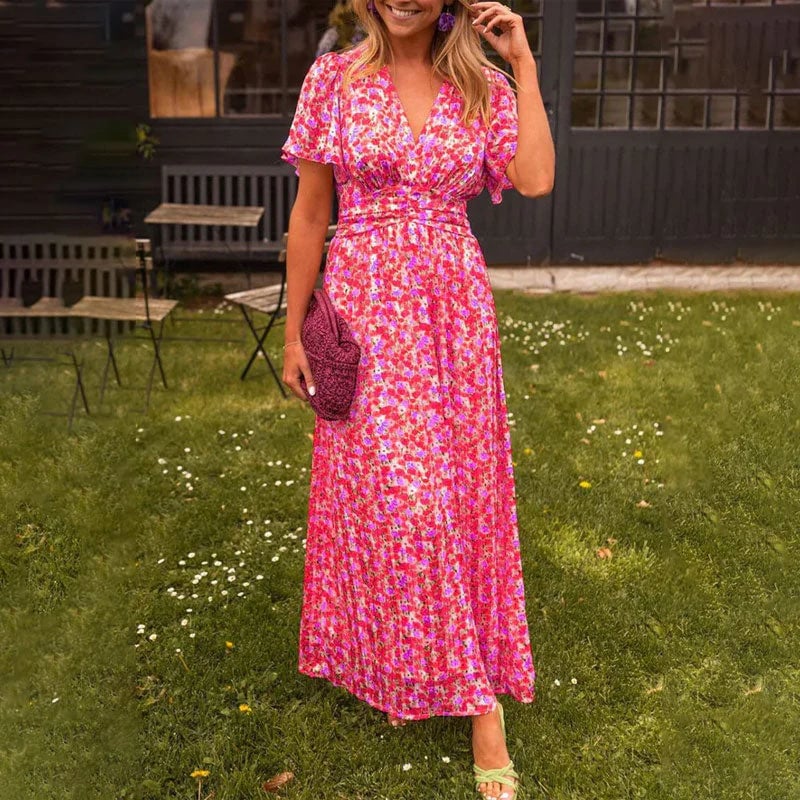 š„Hot saleš„- Cute vintage floral dress for women