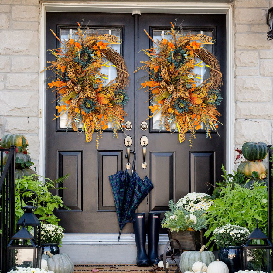 🔥Hot sale🔥50% off - Autumn 🍇 Grapevine Wreath