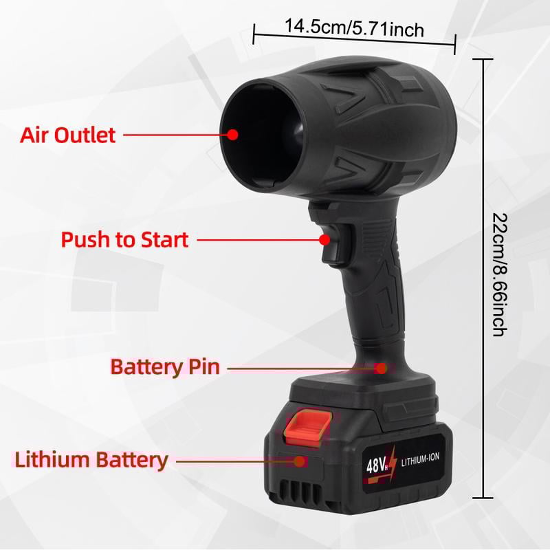š„Hot saleš„- Turbo Jet Blower, Cordless Turbo Super Power Air Duster