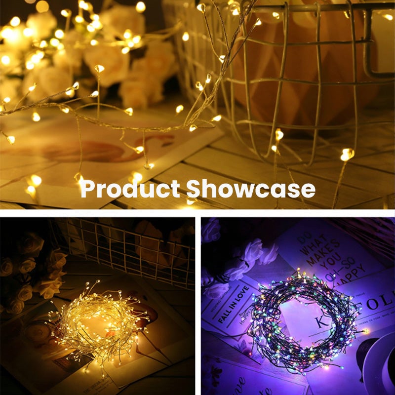 š„Hot saleš„- LED Copper Wire Firecracker Light String