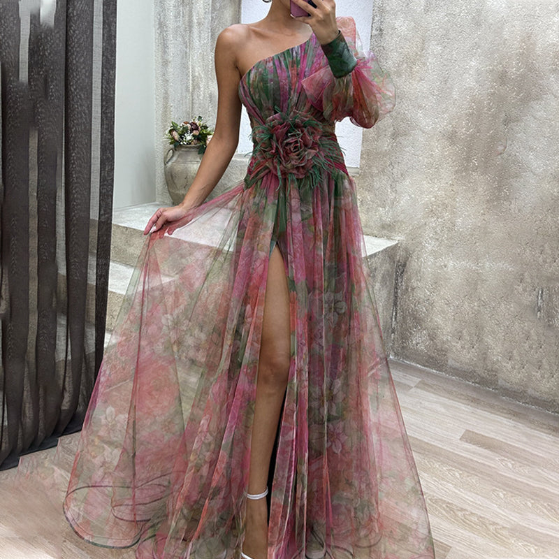 🔥Hot sale🔥- Women's Tulle Irregular Gown Dresses