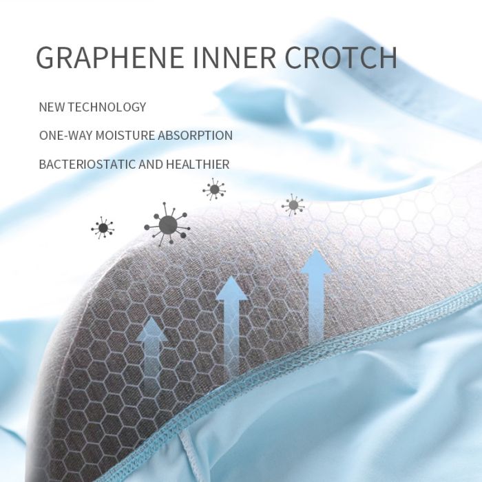 🔥Hot sale🔥- Breathable Ice Silk Men's Underwear - Buy 1 get 2 free, 3-pack!