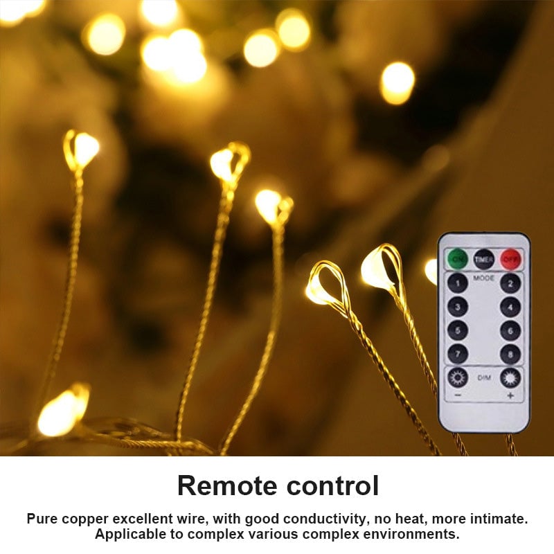 š„Hot saleš„- LED Copper Wire Firecracker Light String