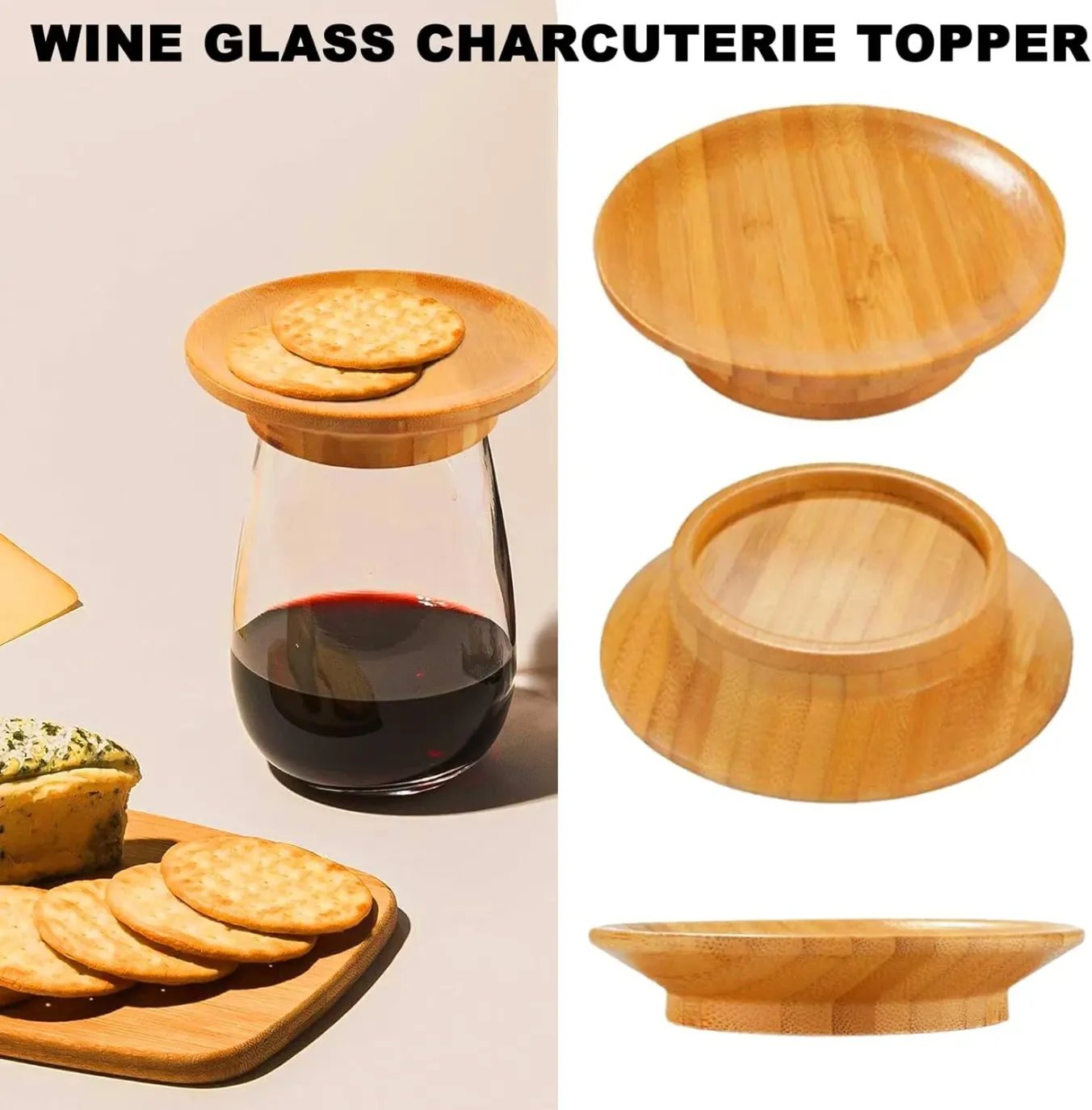 🔥Hot sale🔥- Best Selling 50% Off🍸wine glass charcuterie topper bulk