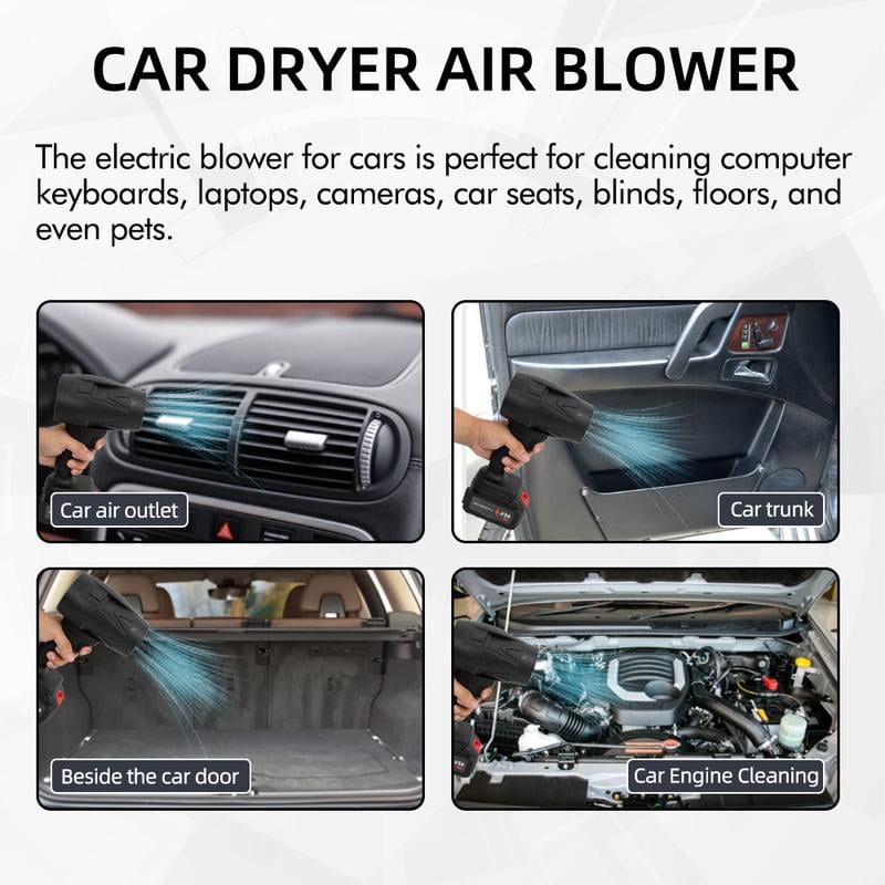 š„Hot saleš„- Turbo Jet Blower, Cordless Turbo Super Power Air Duster