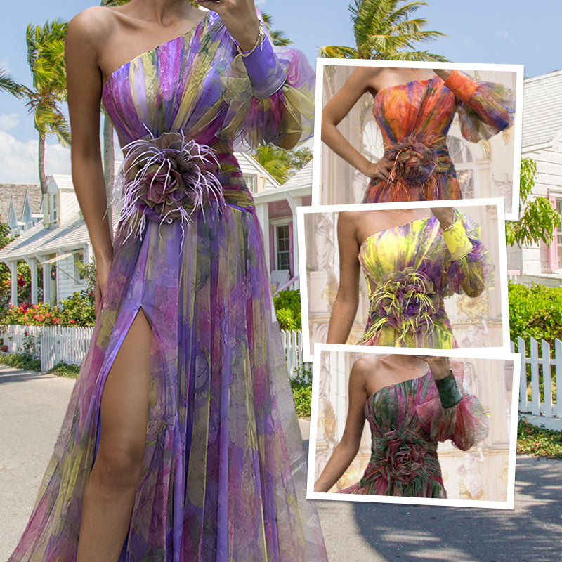 🔥Hot sale🔥- Women's Tulle Irregular Gown Dresses