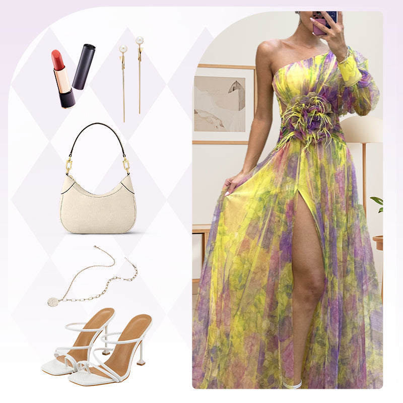 🔥Hot sale🔥- Women's Tulle Irregular Gown Dresses