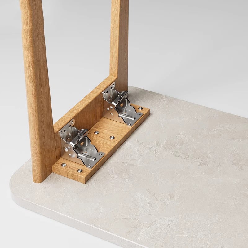 🔥Hot sale🔥- Heavy-Duty Folding Table Leg Brackets with Self-Locking Hinges