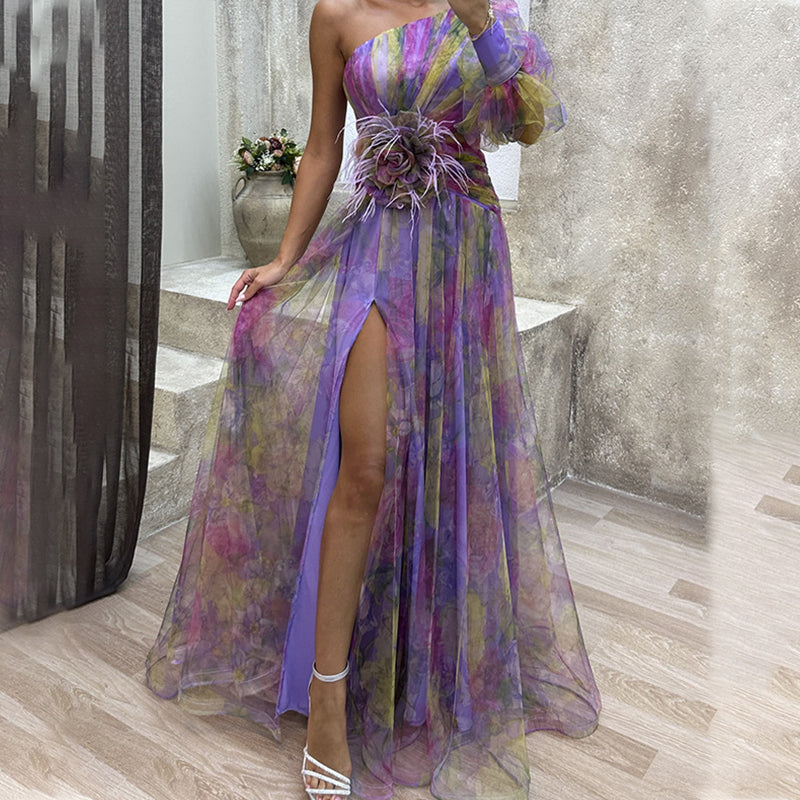 🔥Hot sale🔥- Women's Tulle Irregular Gown Dresses