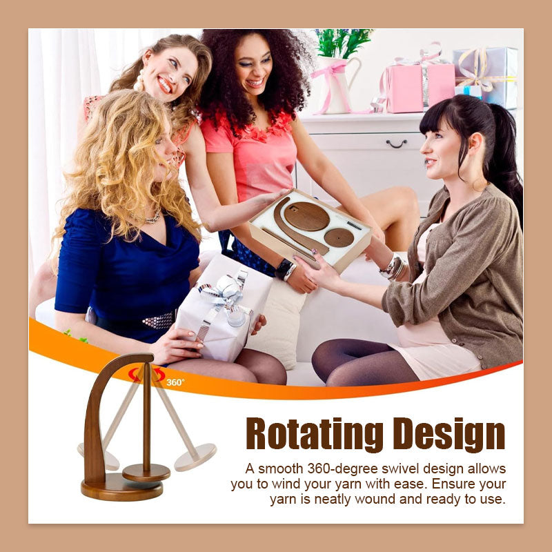 🔥Hot sale🔥- portable rotatable yarn standard