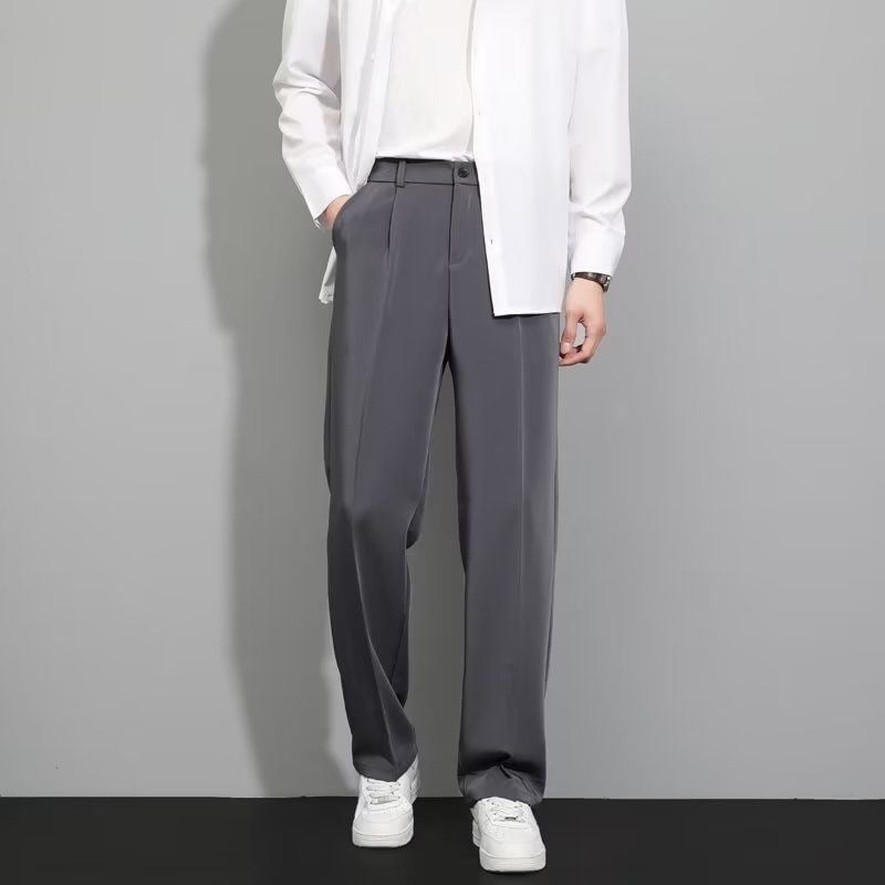 š„Hot saleš„- Ice Silk Straight Leg Pants