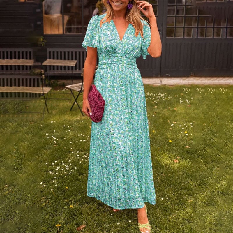 š„Hot saleš„- Cute vintage floral dress for women