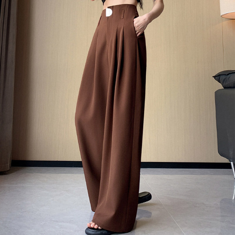 🔥Hot sale🔥- High Waisted Wide Leg Pants