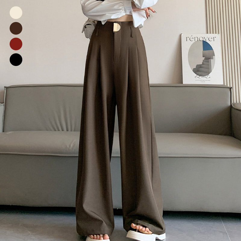🔥Hot sale🔥- High Waisted Wide Leg Pants