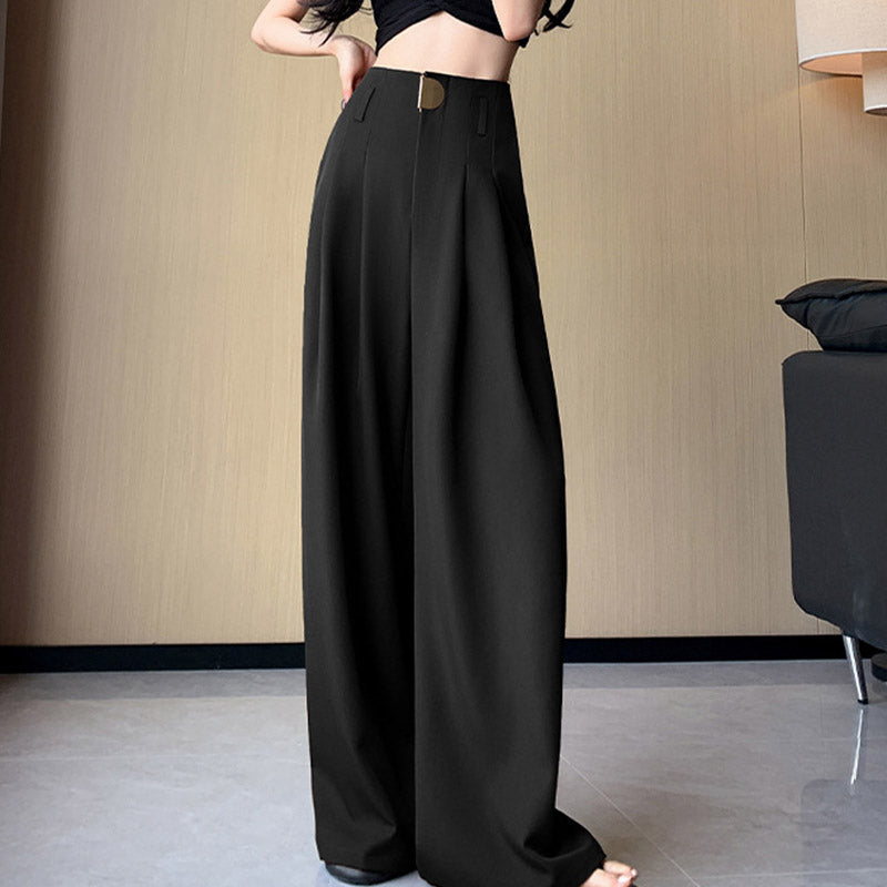 🔥Hot sale🔥- High Waisted Wide Leg Pants