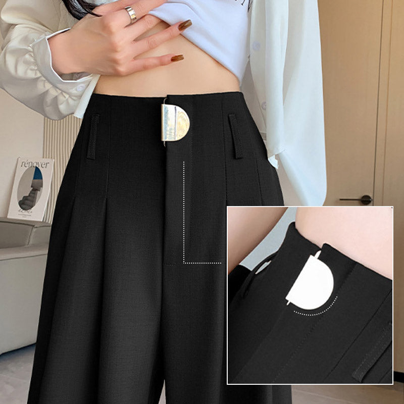 🔥Hot sale🔥- High Waisted Wide Leg Pants