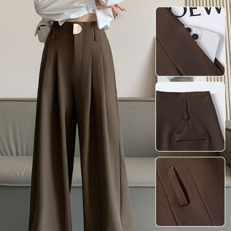 🔥Hot sale🔥- High Waisted Wide Leg Pants