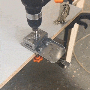 Needtoknit - Limited time offer🔥Woodworking 35mm Hinge Boring Jig Hole Opener Kit