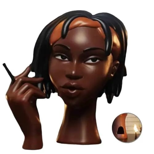 Needtoknit - Limited time offer🔥Head Incense Burner Black Woman