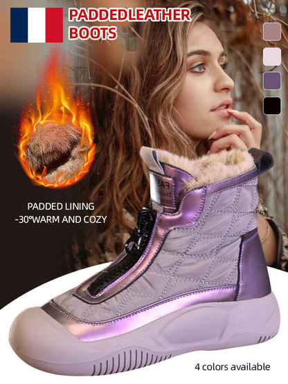 Needtoknit - Limited time offer🔥Padded boots made from thickened leather