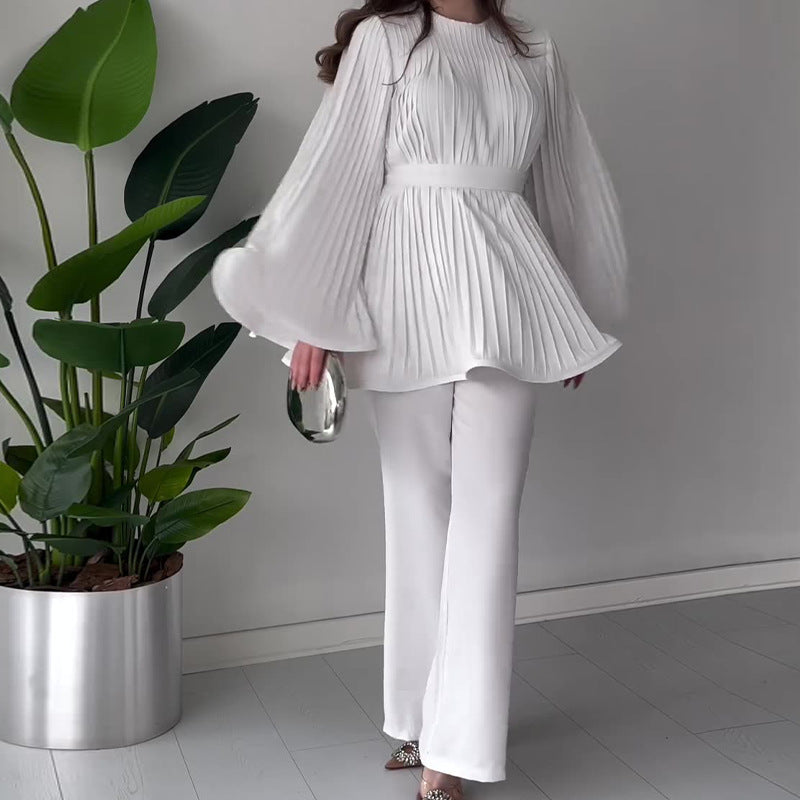Needtoknit - Limited time offer🔥Pleated Two-Piece Set
