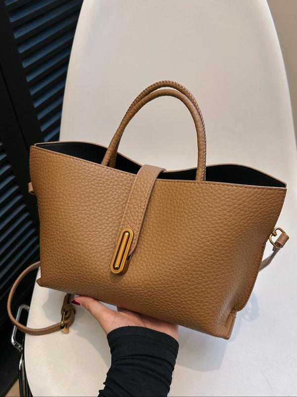 🔥Hot sale🔥- Women's Elegant Solid Color French Style Handbag