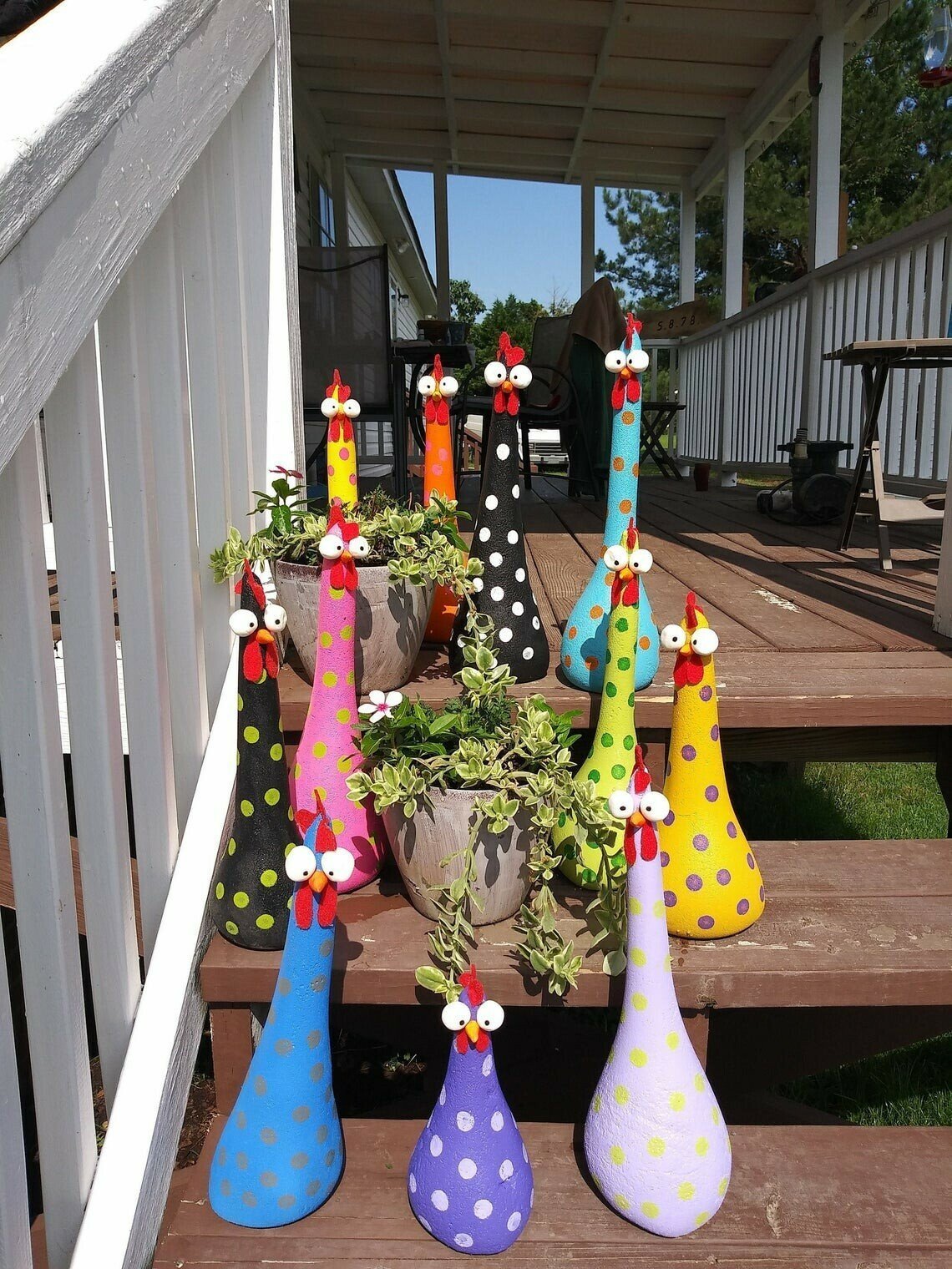Needtoknit - Limited time offer🔥Garden resin ornaments-Silly Chicken Decor