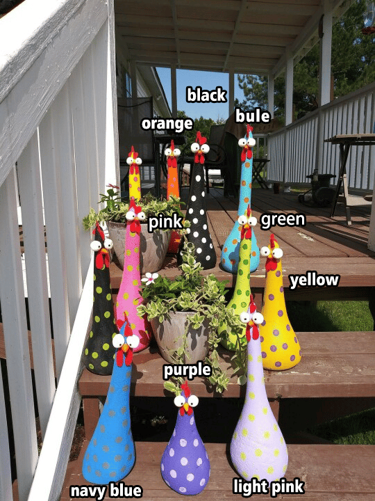 Needtoknit - Limited time offer🔥Garden resin ornaments-Silly Chicken Decor