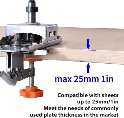 Needtoknit - Limited time offer🔥Woodworking 35mm Hinge Boring Jig Hole Opener Kit