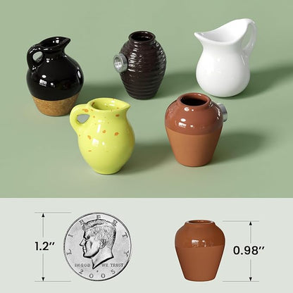 🔥Hot sale🔥- Cute Plant Ceramic Vase Fridge Magnets