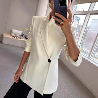 🔥Hot sale🔥- Satin Chic Blazer Magic |  Almost Gone⚡
