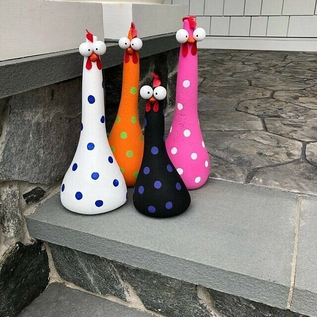Needtoknit - Limited time offer🔥Garden resin ornaments-Silly Chicken Decor