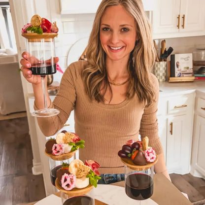 🔥Hot sale🔥- Best Selling 50% Off🍸wine glass charcuterie topper bulk