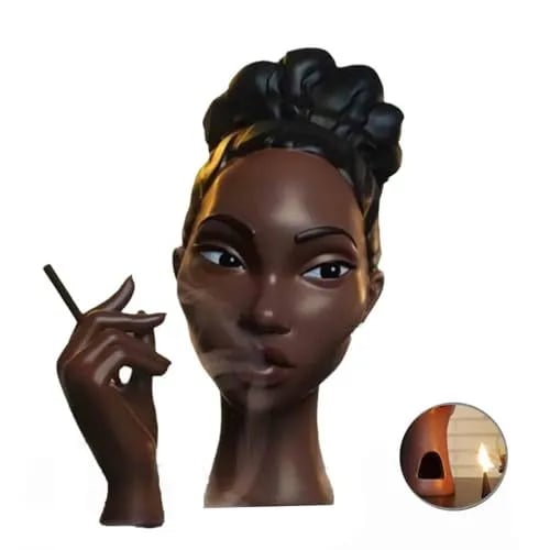 Needtoknit - Limited time offer🔥Head Incense Burner Black Woman
