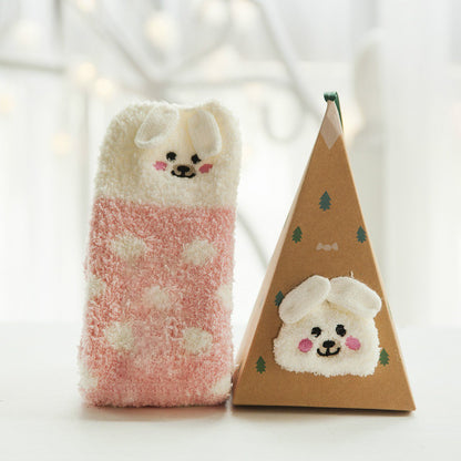 Needtoknit - Limited time offer🔥Cute Christmas Style Thickened Warm Socks
