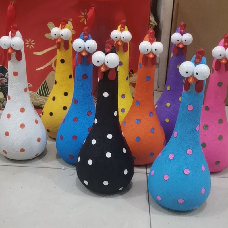 Needtoknit - Limited time offer🔥Garden resin ornaments-Silly Chicken Decor
