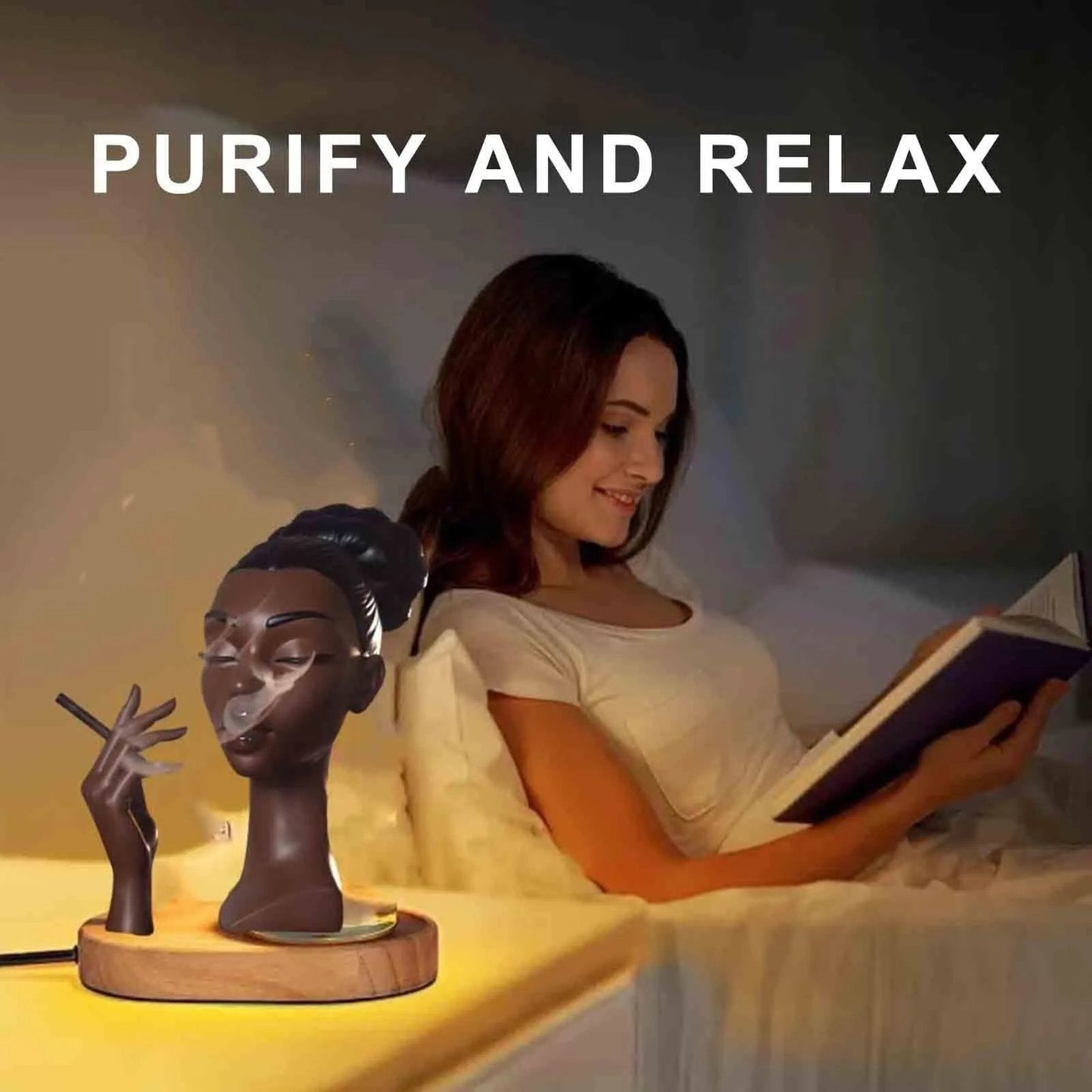 Needtoknit - Limited time offer🔥Head Incense Burner Black Woman
