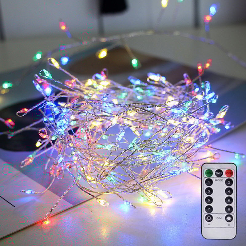 🔥Hot sale🔥- LED Copper Wire Firecracker Light String