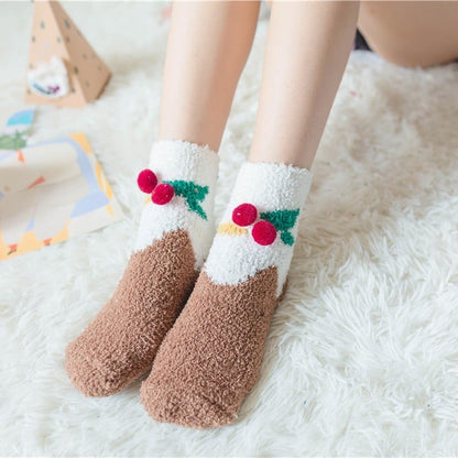 Needtoknit - Limited time offer🔥Cute Christmas Style Thickened Warm Socks