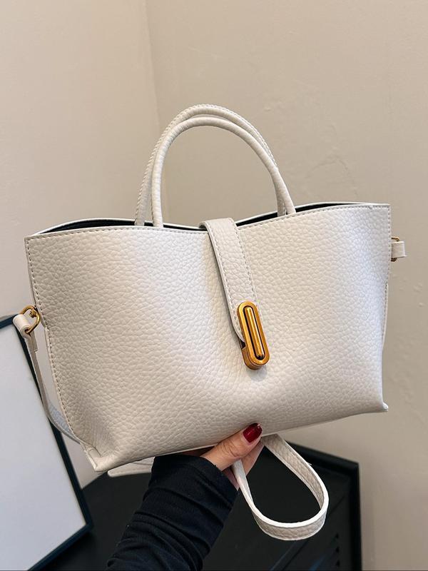 🔥Hot sale🔥- Women's Elegant Solid Color French Style Handbag