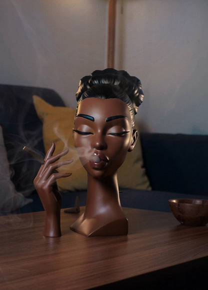 Needtoknit - Limited time offer🔥Head Incense Burner Black Woman