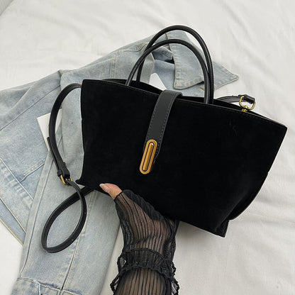 🔥Hot sale🔥- Women's Elegant Solid Color French Style Handbag
