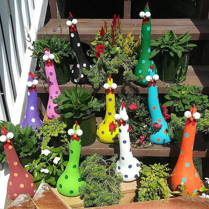 Needtoknit - Limited time offer🔥Garden resin ornaments-Silly Chicken Decor