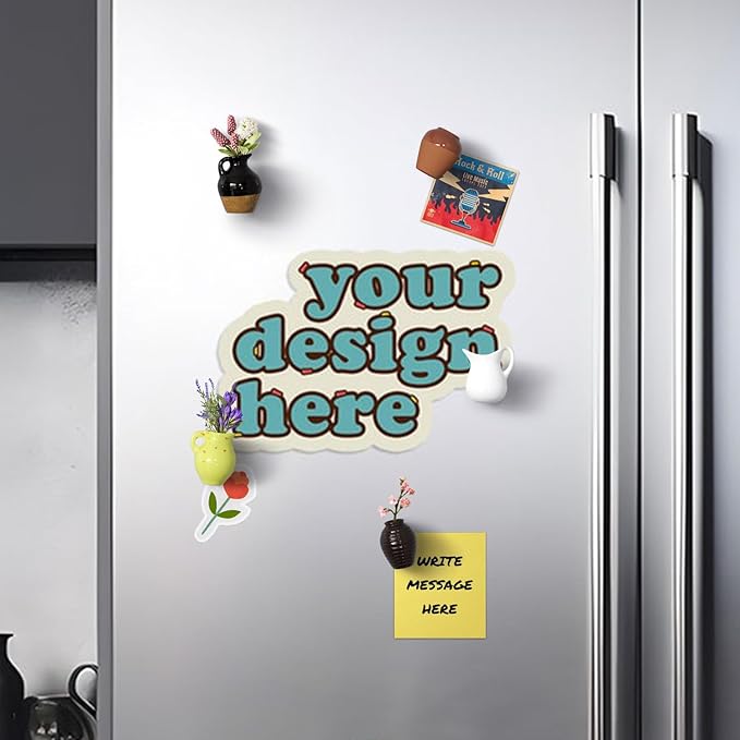 🔥Hot sale🔥- Cute Plant Ceramic Vase Fridge Magnets