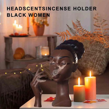 Needtoknit - Limited time offer🔥Head Incense Burner Black Woman