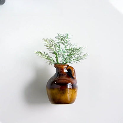 🔥Hot sale🔥- Cute Plant Ceramic Vase Fridge Magnets