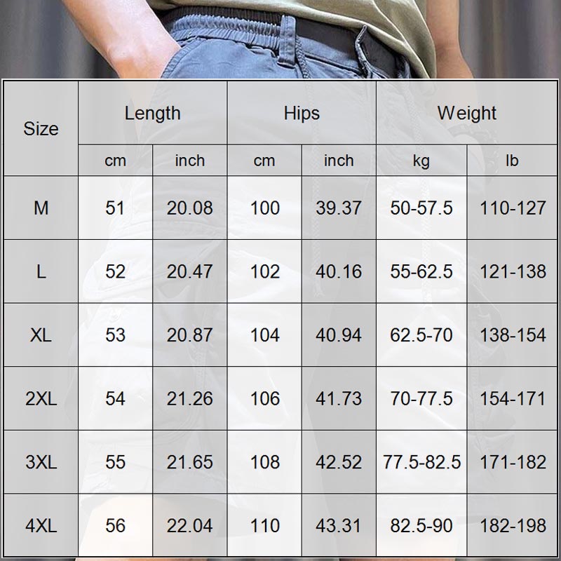 🔥Hot sale🔥- Men’s Casual Outdoor Hiking Cargo Shorts